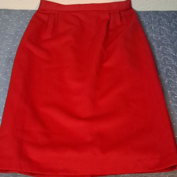 Red Women's 3 Piece Suit Set Size 10 - Picture 10 of 13